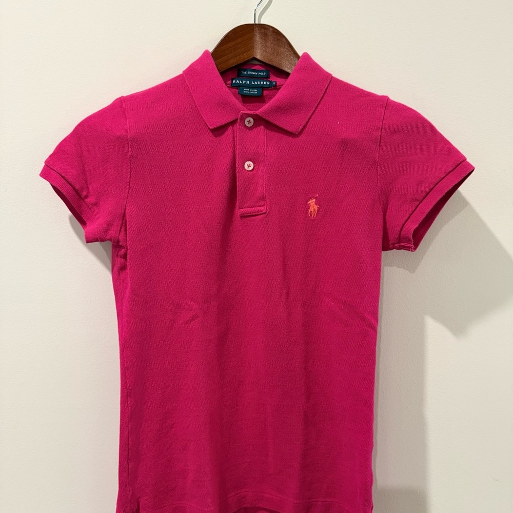 Ralph Lauren Pink Polo Shirt